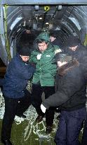 Helicopter-crash injured arrive in Ulan Bator